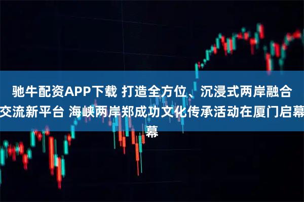 驰牛配资APP下载 打造全方位、沉浸式两岸融合交流新平台 海峡两岸郑成功文化传承活动在厦门启幕